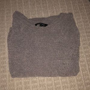 Grey Knit Sweater